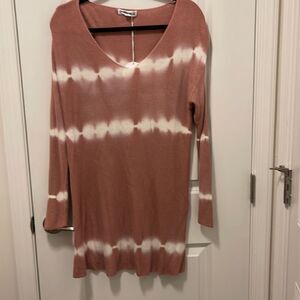 Macaron Sweater Dress in Dusty Rose Size M NWT